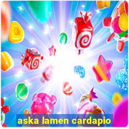 aska lamen cardapio